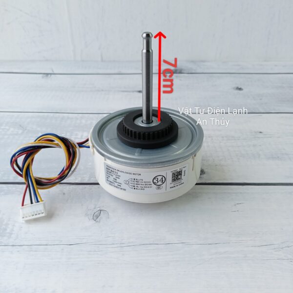 Motor Quạt Dàn Lạnh PANASONIC INVER Trục Dài 7cm 5 Dây DC 310V - 30W