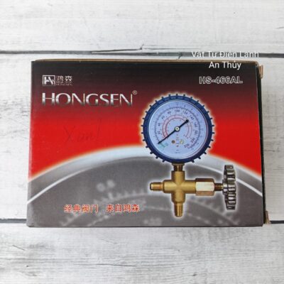 Đồng Hồ Nạp Gas Đơn Xanh R22 HONGSEN HS-466AL