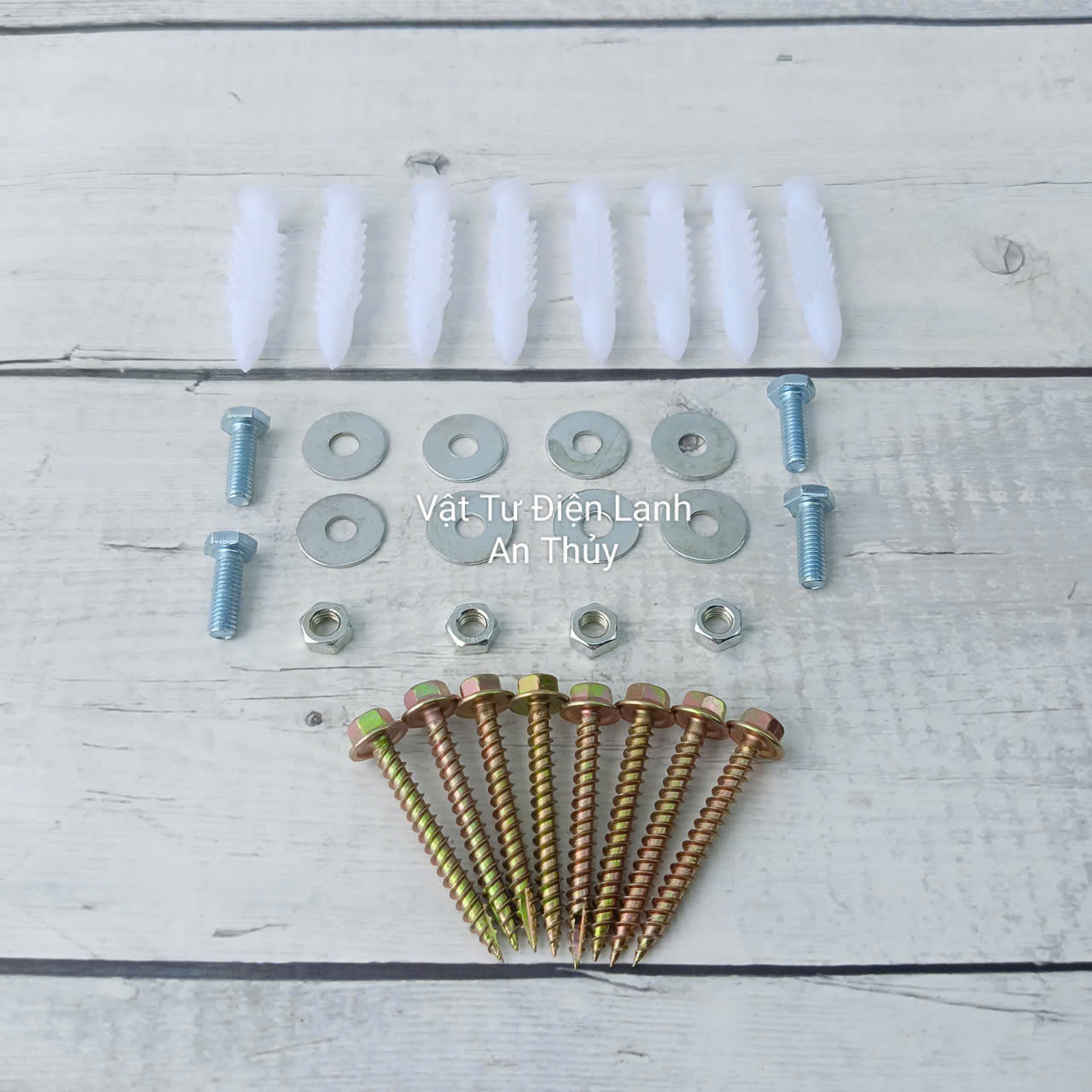 Bộ ốc vít lắp chân giá cục nóng máy lạnh Bộ ốc vít lắp chân giá cục nóng máy lạnh