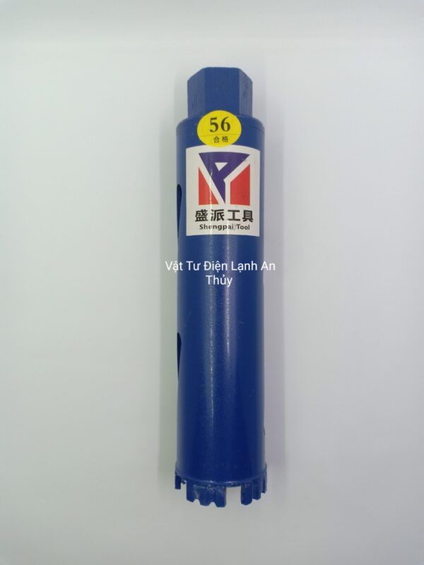 Mũi Khoan Rút Lõi Khô Phi 56, 63 Dài 25cm