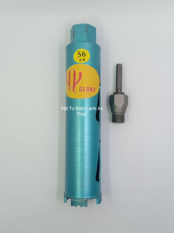 Mũi Khoan Rút Lõi Phi 56, 63 Dài 25cm
