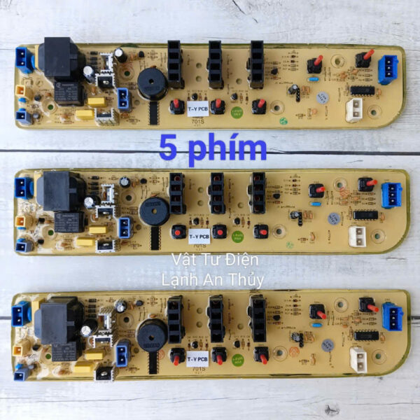 Bo mạch máy giặt MIDEA 5 phím
