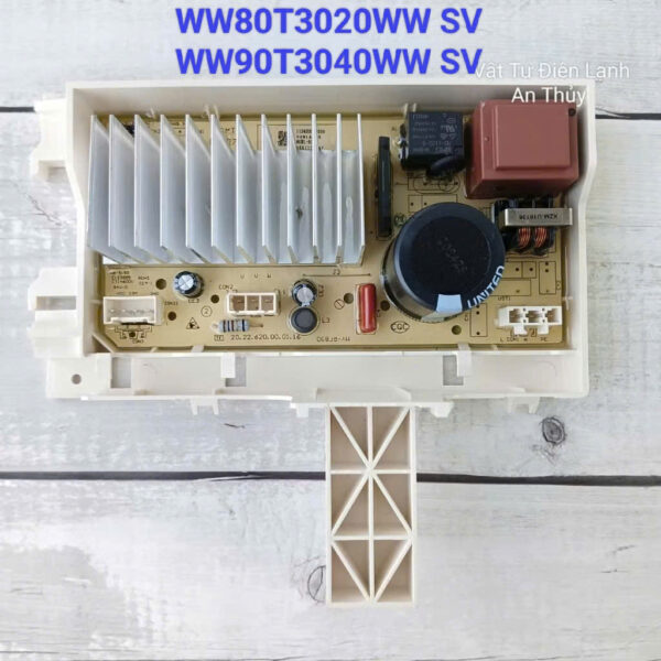 Bo mạch công suất máy giặt SAMSUNG WW80T3020WW SV, WW90T3040WW SV