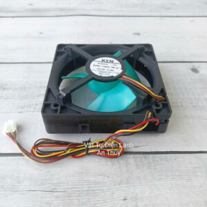 Quạt tủ lạnh TOSHIBA 14V 4 dây kích thước 11.3cm x 11.3cm Model: 11338JE-14M-BU (KYM)