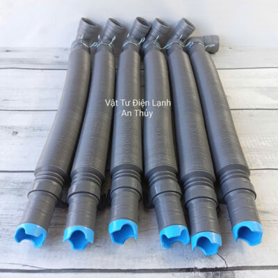 Cổ xả thoát nước máy giặt LG cửa trên màu xám