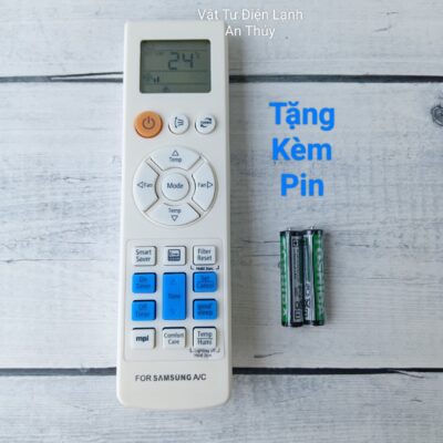 Remote Máy Lạnh SAMSUNG Dài - Tặng Kèm Pin Hàng Hãng