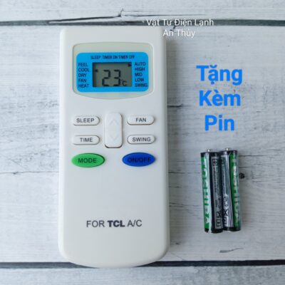 Remote Máy Lạnh TCL - Tặng Kèm Pin Hàng Hãng
