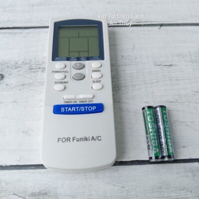 Remote Máy Lạnh FUNIKI Nút Nguồn Xanh - Tặng Kèm Pin Hàng Hãng