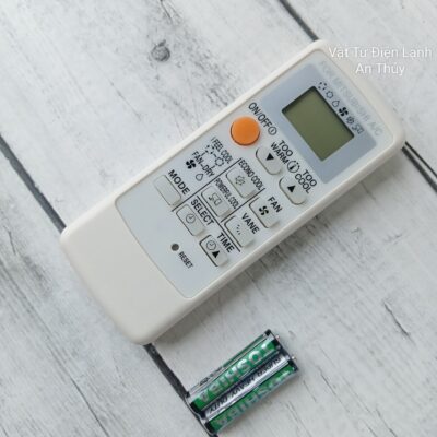 Remote Máy Lạnh MITSUBISHI Viền Trắng INVER - Tặng Kèm Pin Hàng Hãng