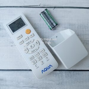 Remote Máy Lạnh AQUA Nút Nguồn Màu Cam Hàng Hãng - Tặng Kèm Pin
