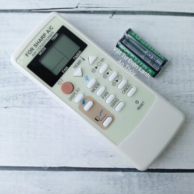 Remote Máy Lạnh SHARP ION - Tặng Kèm Pin Hàng Hãng