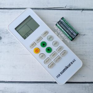 Remote Máy Lạnh SUMIKURA AC Nút Nguồn Vàng - Tặng Kèm Pin Hàng Hãng