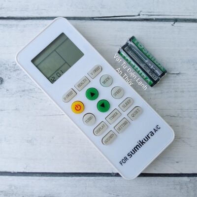 Remote Máy Lạnh SUMIKURA AC Nút Nguồn Vàng - Tặng Kèm Pin Hàng Hãng