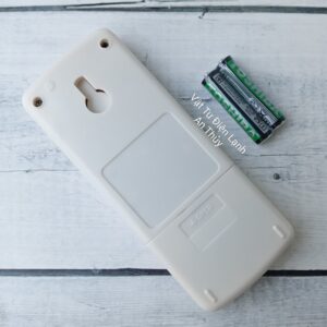 Remote Máy Lạnh MITSUBISHI Viền Đen - Tặng Kèm Pin Hàng Hãng