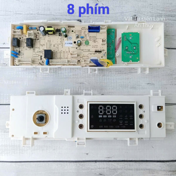Bo mạch máy giặt CASPER 8 phím