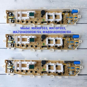Bo mạch máy giặt SAMSUNG 13 phím Model WA90F5S3, WA10F5S3, WA72H4200SWSV, WA80H4000SWSV...