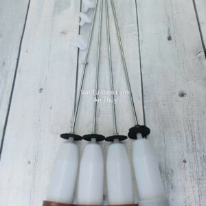 Ty treo lồng máy giặt SANYO từ 8kg đến 9kg màu nâu dài 58cm