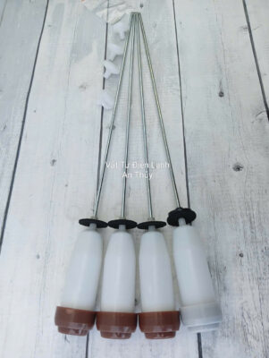 Ty treo lồng máy giặt SANYO từ 8kg đến 9kg màu nâu dài 58cm