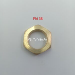 Tán lồng máy giặt bằng đồng vàng phi 36, phi 38