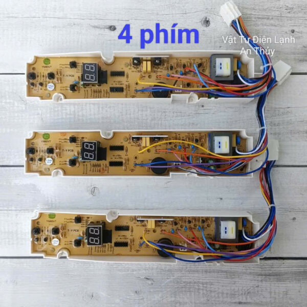 Bo mạch máy giặt AQUA 4 phím
