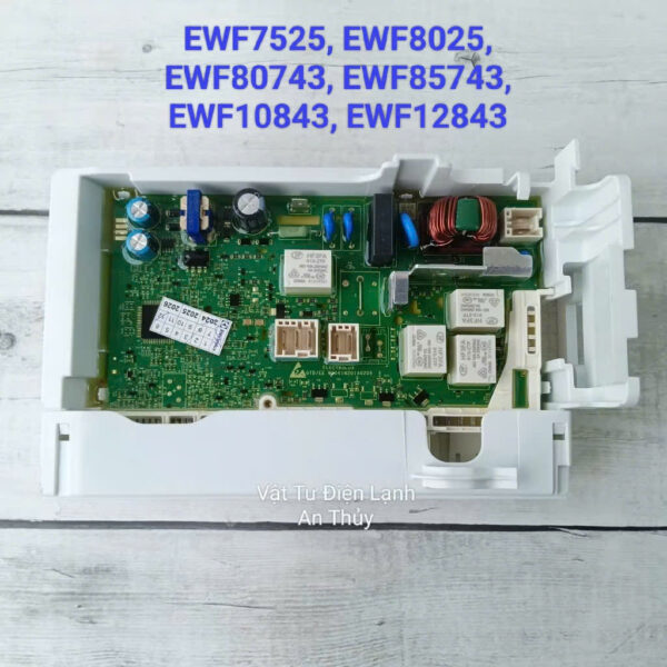 Bo mạch nguồn máy giặt ELECTROLUX EWF7525, EWF8025, EWF80743, EWF85743, EWF10843, EWF12843 đời đổ keo hàng mới
