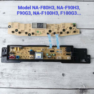 Bo mạch máy giặt PANASONIC 10 phím Model NA-F80H3, NA-F90H3, F90G3, NA-F100H3, F100G3...
