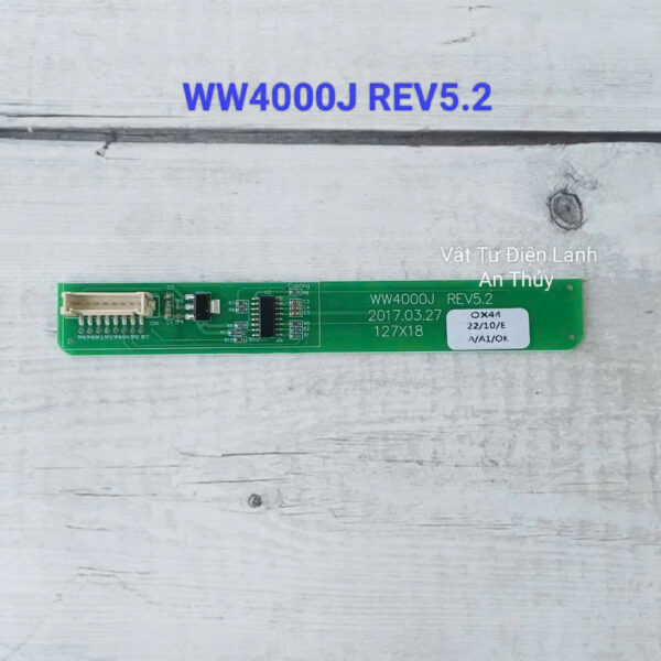 Bo mạch phím cảm ứng máy giặt SAMSUNG 8 chân WW4000J REV5.2