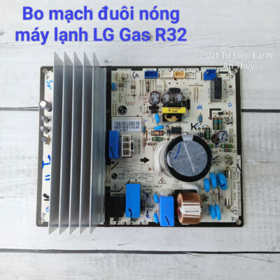 Bo mạch đuôi nóng máy lạnh LG 1HP, 1,5HP Gas R32