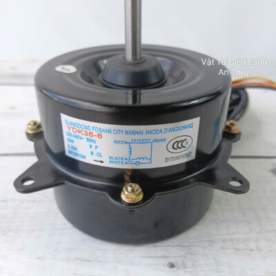 Motor quạt cục nóng máy lạnh ngược chiều 220V-30W-0.35A 5 dây