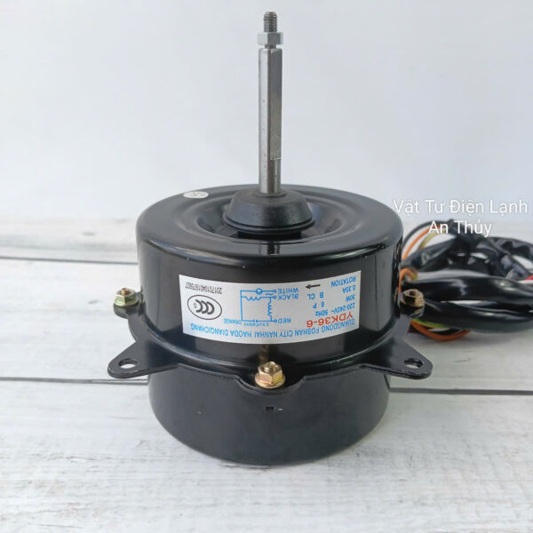 Motor quạt cục nóng máy lạnh xuôi chiều 220V-30W-0.35A 5 dây