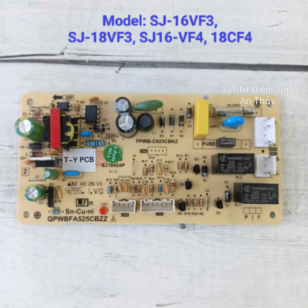 Bo mạch tủ lạnh SHARP Model: SJ-16VF3, SJ-18VF3, SJ16-VF4, 18CF4