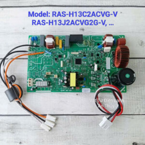 Bo mạch dàn nóng máy lạnh Toshiba chạy quạt DC (mạch lớn) Model RAS-H13C2ACVG-V, RAS-H13J2ACVG2G-V, …