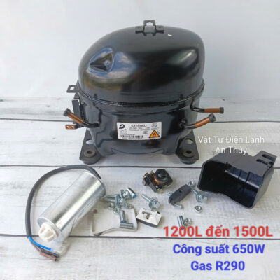 Block tủ lạnh KK650CU từ 1200L đến 1500L - Công suất 650W - Gas R290A