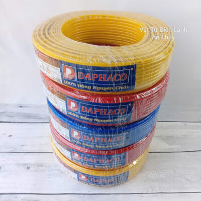 Dây điện đôi mềm DAPHACO 2x1.5mm, 2x2,5mm cuộn dài 100 mét