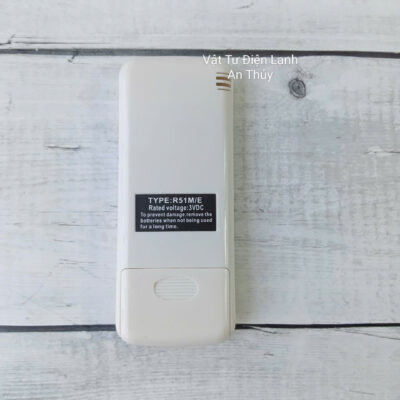 Remote máy lạnh MIDEA nút nguồn cam temp