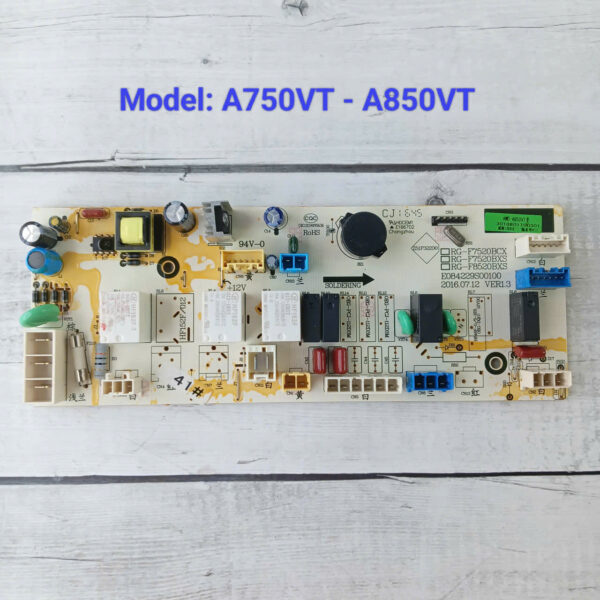 Bo mạch nguồn máy giặt Sanyo Model: A750VT - A850VT
