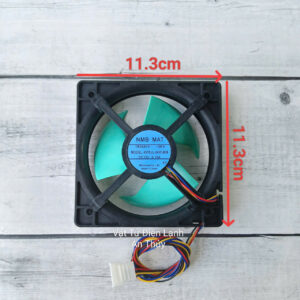 Quạt tủ lạnh Panasonic 12V 4 dây kích thước 11.3cm x 11.3cm (NMB)