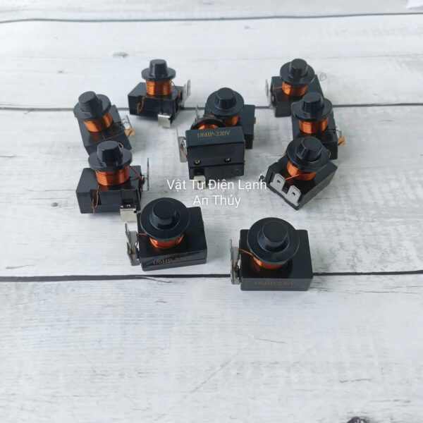 Rơ le cơ khởi động block tủ lạnh 3 chân 1/6hp