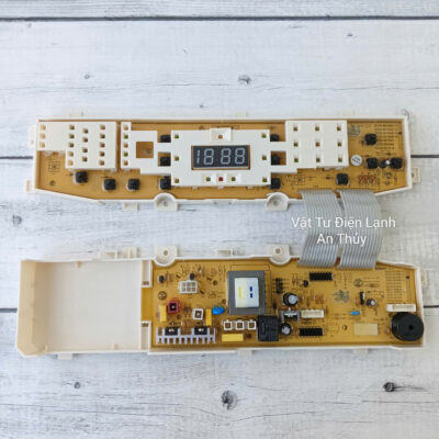 Bo mạch máy giặt Samsung 13 phím 2 mảnh mã DC92-00165B