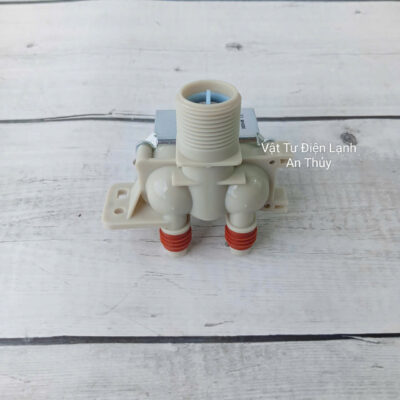 Van cấp nước máy giặt LG 2 cổng 12V có tai