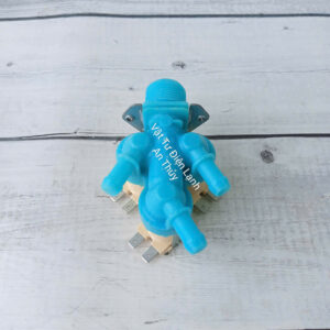 Van cấp nước máy giặt Lg, Samsung, Electrolux 3 cổng 220V màu xanh hàng tốt