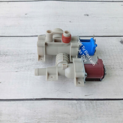 Van cấp nước máy giặt LG 2 cổng 12V (WVLK - 2003A , C - 198 25 - A101)