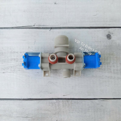 Van cấp nước máy giặt LG 2 cổng 12V (WVLK - 2001A , C - 023 / 25 - A101)