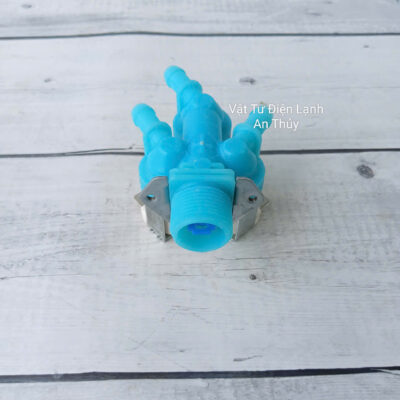 Van cấp nước máy giặt Lg, Samsung, Electrolux 3 cổng 12V màu xanh hàng tốt