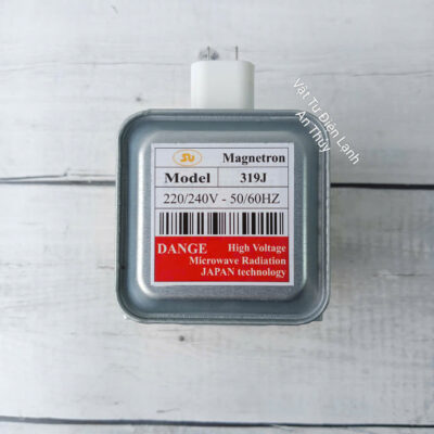 Đèn lò vi sóng nhỏ chân liền - cùng hướng rắc cắm - và hướng sóng ( 6 sóng ) 220V ( 319J )