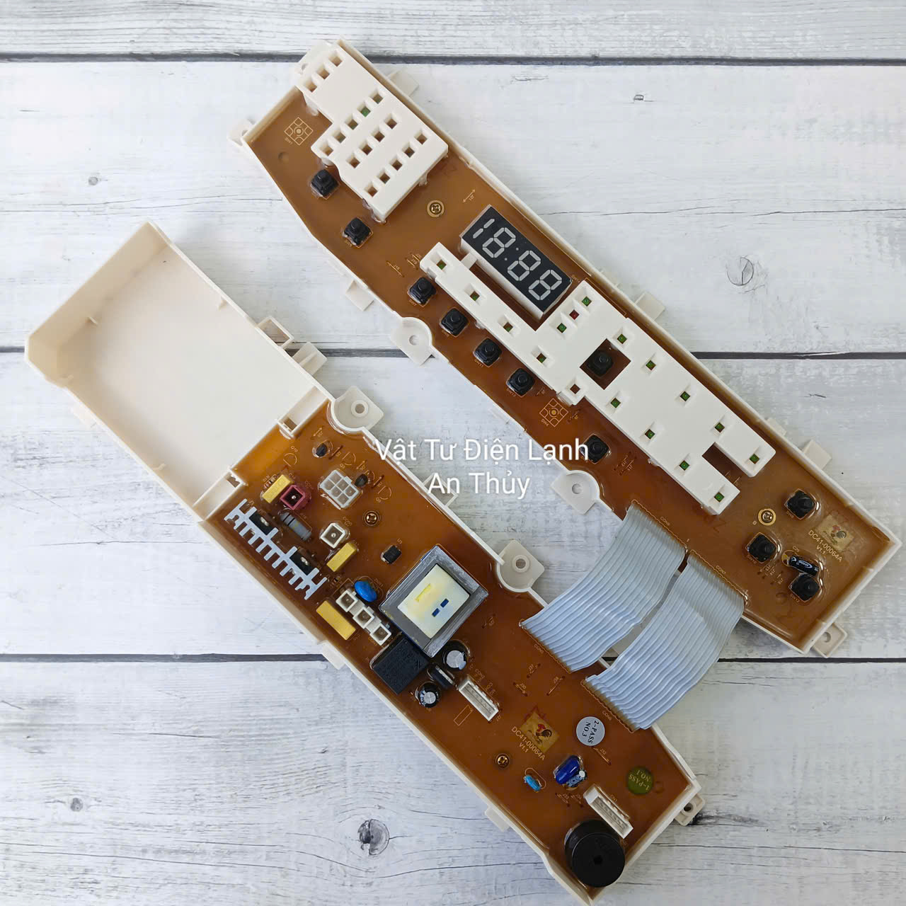 Bo mạch máy giặt Samsung 11 phím 2 mảnh mã DC41-00064A Bo mạch máy giặt Samsung 11 phím 2 mảnh mã DC41-00064A
