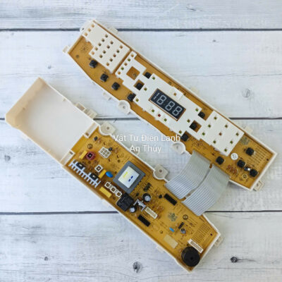 Bo mạch máy giặt Samsung 13 phím 2 mảnh mã DC92-00165B