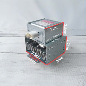 Đèn lò vi sóng to chân liền - cùng hướng rắc cắm và hướng sóng ( 5 sóng ) 220V ( 218HC622 )