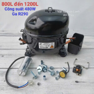 Block tủ lạnh tủ đông K480CU1 từ 800L đến 1200L - Công suất 480W - Gas R290