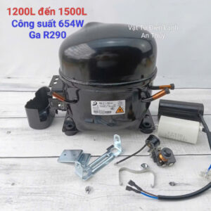 Block tủ lạnh tủ đông NE2178CU từ 1200L đến 1500L - Công suất 654W - Gas R290